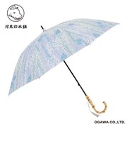 河馬印本舗 晴雨兼用日傘 【長傘】 藤(薄紅藤/うすべにふじ)