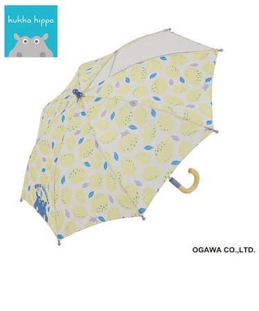 kukkahippo　かさ　40㎝ ﾚﾓﾝ