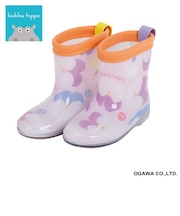 kukkahippo　レインブーツ　S（15cm） スミレ