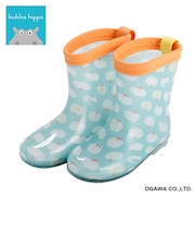 kukkahippo　レインブーツ　L（19cm） リンゴ