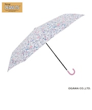 ﾋﾟｰﾅｯﾂ雨傘【折り畳み傘】スヌーピービンテージ／いっぱい