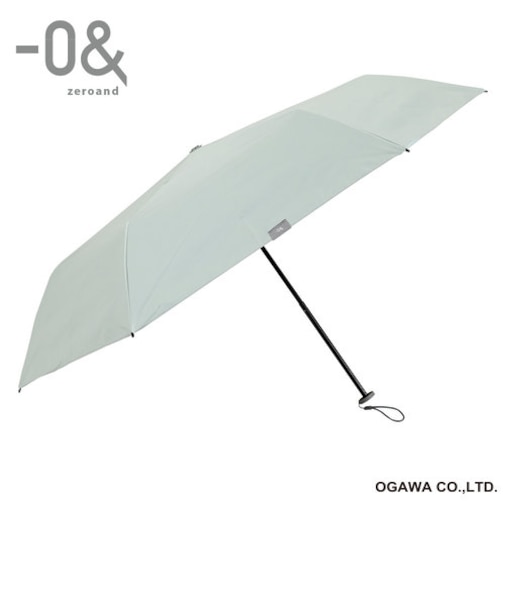 ゼロボーダー　晴雨兼用日傘　軽量折りたたみ　50㎝　リーフフグリーン