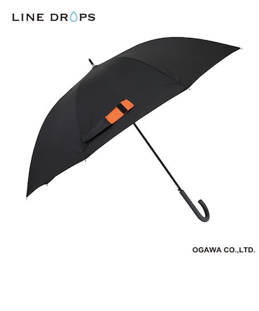 エクスピディショナリィアンブレラ　長傘　65cm　ブラック