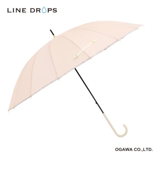 16本骨雨傘　オレンジ