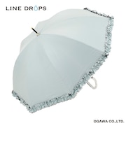 フリルパラソル　晴雨兼用長傘 50cm