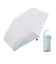 折りたたみ傘 晴雨兼用 LINEDROPS 50cm 手開き式 UVカット率99.9％以上 遮光率99.9％以上 遮熱効果 韓国 キルティング生地 レディース ミント 57473