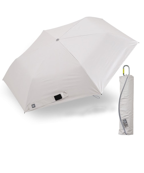 折りたたみ傘 晴雨兼用 ゼロアンド 55cm 手開き式 UVカット率100％ 遮光率100％ 遮熱効果 はっ水加工 軽量 メンズ レディース ユニセックス サンドベージュ 52363