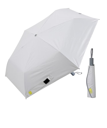 折りたたみ傘 晴雨兼用 ゼロアンド 55cm 自動開閉 安全飛び出し防止機能付き UVカット率100％ 遮光率100％ 遮熱効果 はっ水加工 メンズ レディース ユニセックス コットンホワイト 52368