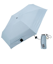 折りたたみ傘 晴雨兼用 ｾﾞﾛｱﾝﾄﾞ 50cm 手開き式 UVカット率100％ 遮光率100％ 遮熱効果 はっ水加工 軽量 コンパクト メンズ レディース ユニセックス レイクブルー 52378