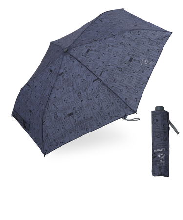 折りたたみ傘  LDE 58cm 手開き式 メンズ レディース ユニセックス ジョー・クール／ブラック 85743