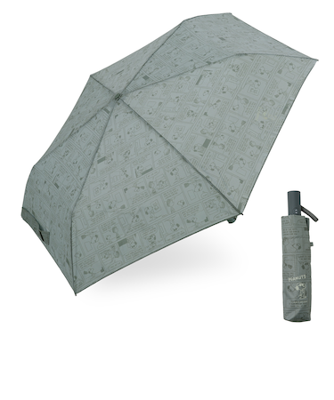 折りたたみ傘  LDE 55cm 自動開閉 安全飛び出し防止機能付き メンズ レディース ユニセックス ジョー・クール／カーキ 85748