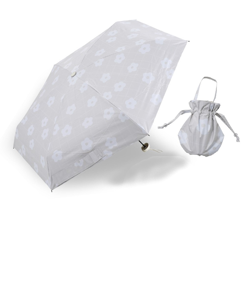 折りたたみ傘 婦人用 晴雨兼用 河馬印本舗 50cm 手開き式 UVカット率99%以上 遮光率99%以上 遮熱効果 はっ水加工 コンパクト 軽量 和柄 巾着 38006 38007 38008 38009 38010 38011