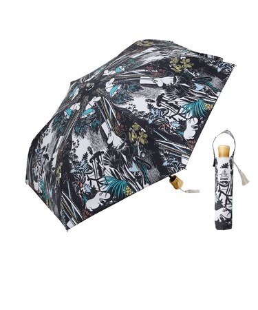 折りたたみ傘 レディース 日傘 晴雨兼用 ムーミン 50cm 手開き式 UVカット率99.9%以上 遮光率100% 遮熱効果 はっ水加工 56217 56239 56240