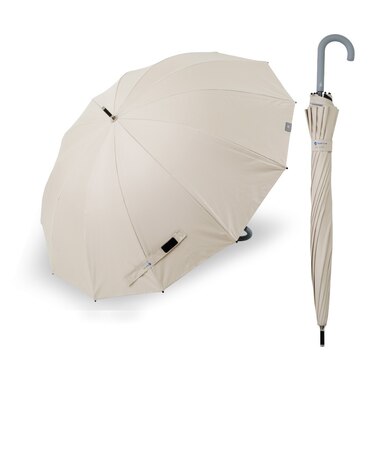 長傘 日傘 晴雨兼用 -0& ゼロアンド 55cm 手開き式 Radi-Cool UVカット率&遮光率100％ 放熱＆冷却 遮熱効果 超はっ水 レディース メンズ ユニセックス 12本骨 52403 52404 52405