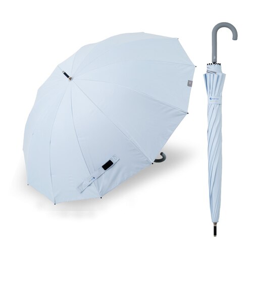 長傘 日傘 晴雨兼用 -0& ゼロアンド 55cm 手開き式 Radi-Cool UVカット率&遮光率100％ 放熱＆冷却 遮熱効果 超はっ水 レディース メンズ ユニセックス 12本骨 52403 52404 52405