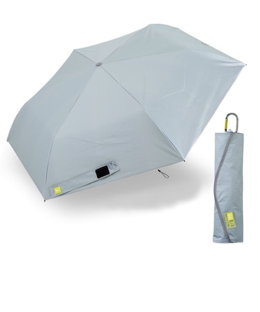 折りたたみ傘 晴雨兼用 ゼロアンド 55cm 手開き式 UVカット率100% 遮光率100% 遮熱効果 はっ水加工 軽量 メンズ レディース ユニセックス ストーングレー 52387