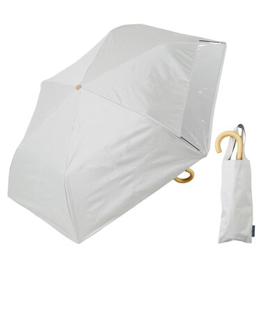 キッズ日傘 折りたたみ傘  晴雨兼用 LINEDROPS 55cm 手開き式 UVカット率＆遮光率99.9％以上 遮熱効果 はっ水加工 尖っていないT型露先 反射テープ 透明窓つき 6本骨 トート型収納バッグ 通学 合板手元 ニュアンスカラー ネームタグ 収納しやすいケース 54793 54794 54795 54796