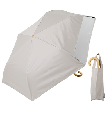 キッズ日傘 折りたたみ傘  晴雨兼用 LINEDROPS 55cm 手開き式 UVカット率＆遮光率99.9％以上 遮熱効果 はっ水加工 尖っていないT型露先 反射テープ 透明窓つき 6本骨 トート型収納バッグ 通学 合板手元 ニュアンスカラー ネームタグ 収納しやすいケース 54793 54794 54795 54796