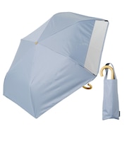 キッズ日傘 折りたたみ傘 晴雨兼用 LINEDROPS 55cm 手開き式 UVカット率&遮光率99.9%以上 遮熱効果 はっ水加工 尖っていないT型露先 反射テープ 透明窓つき 6本骨 トート型収納バッグ 通学 合板手元 ニュアンスカラー ネームタグ 収納しやすいケース 54793 54794 54795 54796