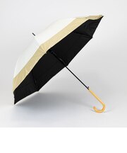 長傘 晴雨兼用 日傘 ジャンプ式 UVカット率99.9＆以上 遮光率100％ 遮熱 耐風 レディース バイカラー 大きいサイズ Cynthia シンシア 60cm 54608 54610 54611 54612 54613 54614 54615 54705 54706 54709 54743 54745