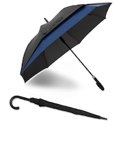 長傘 雨傘 メンズ 後ろが伸びる 荷物が濡れにくい トランスフォーム傘 ジャンプ式 耐風 超はっ水 65cm 8本骨 彗(SUI) LINEDROPS 53272 53273 53369