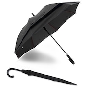 長傘 雨傘 メンズ 後ろが伸びる 荷物が濡れにくい トランスフォーム傘 ジャンプ式 耐風 超はっ水 65cm 8本骨 彗(SUI) LINEDROPS 53272 53273 53369
