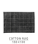コットンラグ　130×190