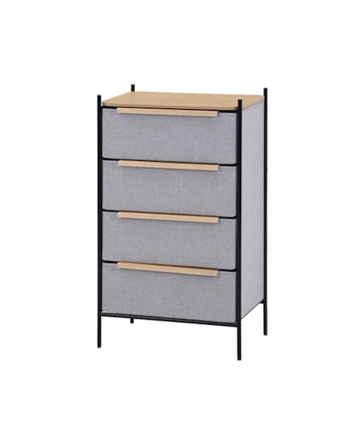 ファブリックチェスト パトラ 4段