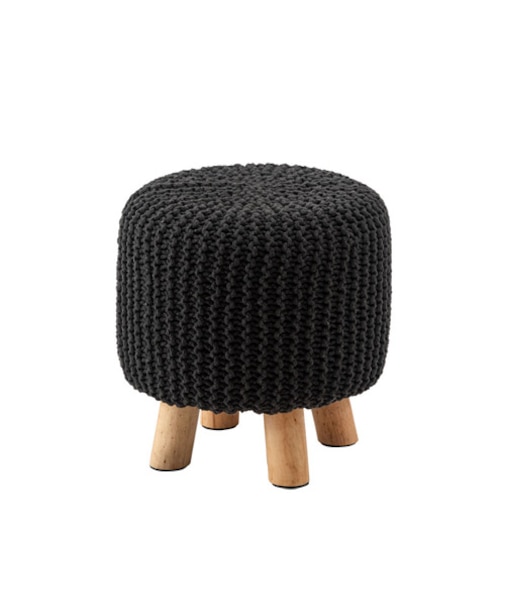 ニット風ロースツール