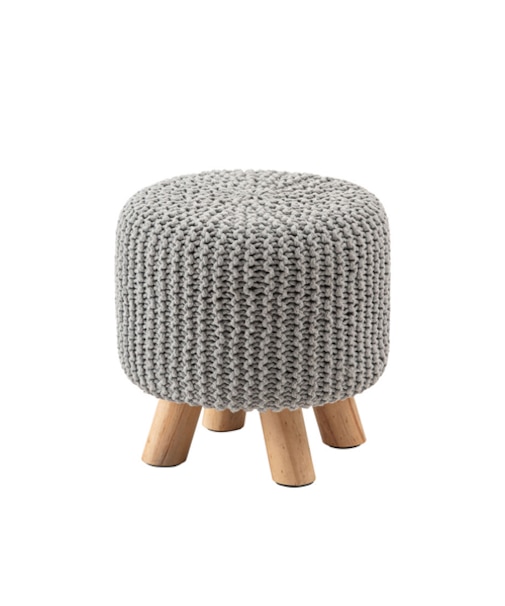 ニット風ロースツール