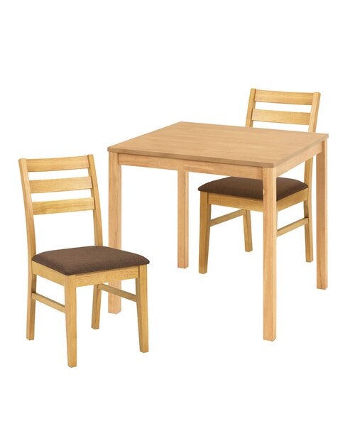 ダイニング3点セット スクエア｜ビーカンパニーの通販｜&mall（アンド