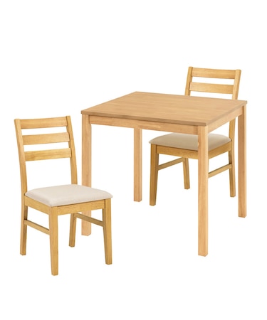 ダイニング３点セット スクエア