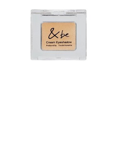 ＆ｂｅ　クリームアイシャドウ　シャンパンゴールド
