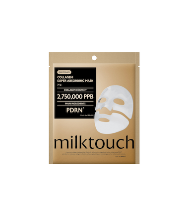 Milktouch　コラーゲンスーパーアブソーピングマスク　1枚入り