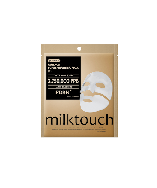 Milktouch　コラーゲンスーパーアブソーピングマスク　1枚入り