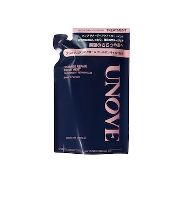 UNOVE(アノブ)　ダメージリペアトリートメント　詰め替え400mL