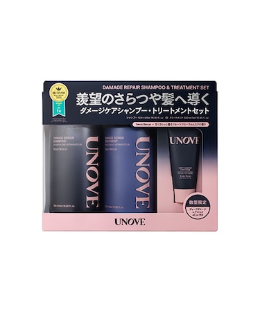 UNOVE(アノブ)　ダメージリペアシャンプー・トリートメントセット