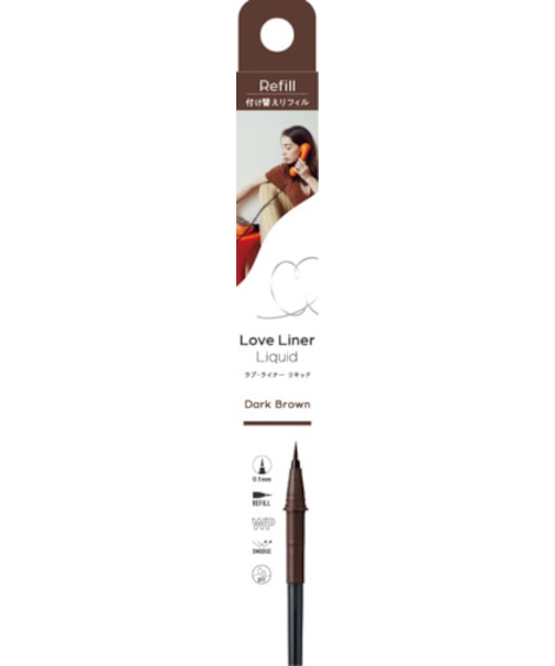Love Liner（ラブ・ライナー）　リキッドアイライナーＲ５リフィル　ダークブラウン