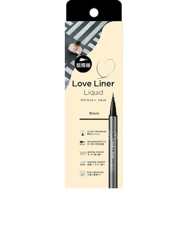 Love Liner（ラブ・ライナー）　リキッドアイライナーＲ５極細筆　ブラック