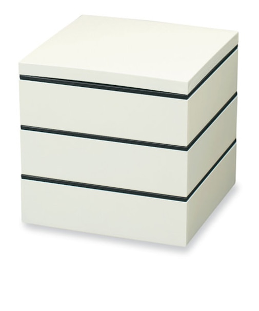 【当商品送料無料】重箱 仕切り 通販 シンプル 3段 お重 18cm ランチボックス ファミリーサイズ お重箱 おせち お花見 行楽 ピクニック