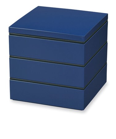 【当商品送料無料】重箱 仕切り 通販 シンプル 3段 お重 18cm ランチボックス ファミリーサイズ お重箱 おせち お花見 行楽 ピクニック