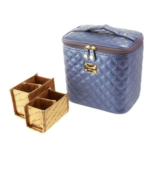 【当商品送料無料】メイクボックス 鏡付き At First アットファースト 通販 バニティケース 大きめ バニティバッグ ミラー付き 大容量