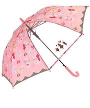 【当商品送料無料】ジャンプ傘 キッズ 50cm ATTAIN アテイン 通販 傘 子ども用 かさ ジャンプ 1コマ透明窓付き グラスファイバー 丈夫