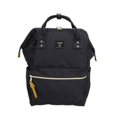 【当商品送料無料】アネロ リュック 撥水 通販 おしゃれ 大容量 口金 リュックサック スクエア 軽量 anello バッグ レディース 約18L