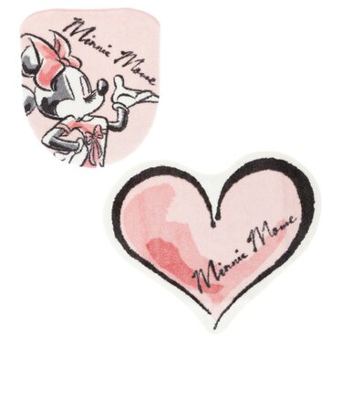 【当商品送料無料】トイレマット セット おしゃれ 通販 トイレ フタカバー 2点セット キャラクター 大人 かわいい ディズニー Disney