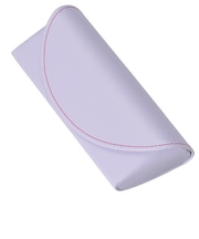 【当商品送料無料】メガネケース おしゃれ レディース 通販 スリム コンパクト セミハード 眼鏡ケース 軽量 軽い マグネット式 シンプル 無地