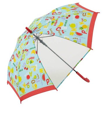 【当商品送料無料】子供 傘 55cm 女の子 通販 子供用 長傘 ジャンプ傘 子ども キッズ おしゃれ かわいい 小学生 こども 透明窓 雨傘