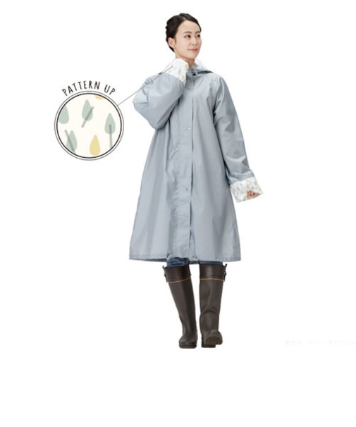【当商品送料無料】レインコート 自転車 レディース レインポンチョ レインコート 定番 雨具 Chou Chou Pocheフェス 大きめ 通学
