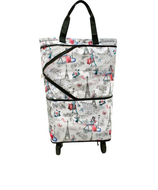 【当商品送料無料】ショッピングカート おしゃれ 通販 折りたたみ キャリーバッグ コンパクト 買い物カート マイバッグ 軽量 軽い カジュアル