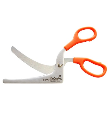 【当商品送料無料】ののじ Pizzaハサミ 通販 ピザ用 ピザカッター キッチンバサミ 料理 キッチンばさみ 調理バサミ 下ごしらえ